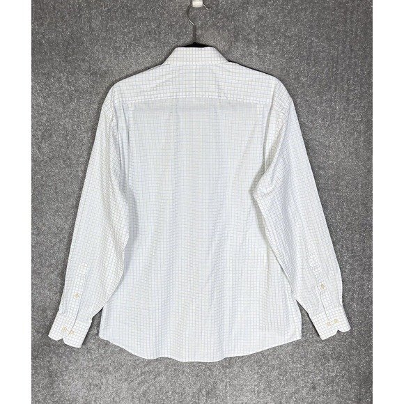 Tommy Bahama Windowpane Long Sleeve Button Up Shirt Mens Size 15.5‎ 34/35 - Picture 2 of 8